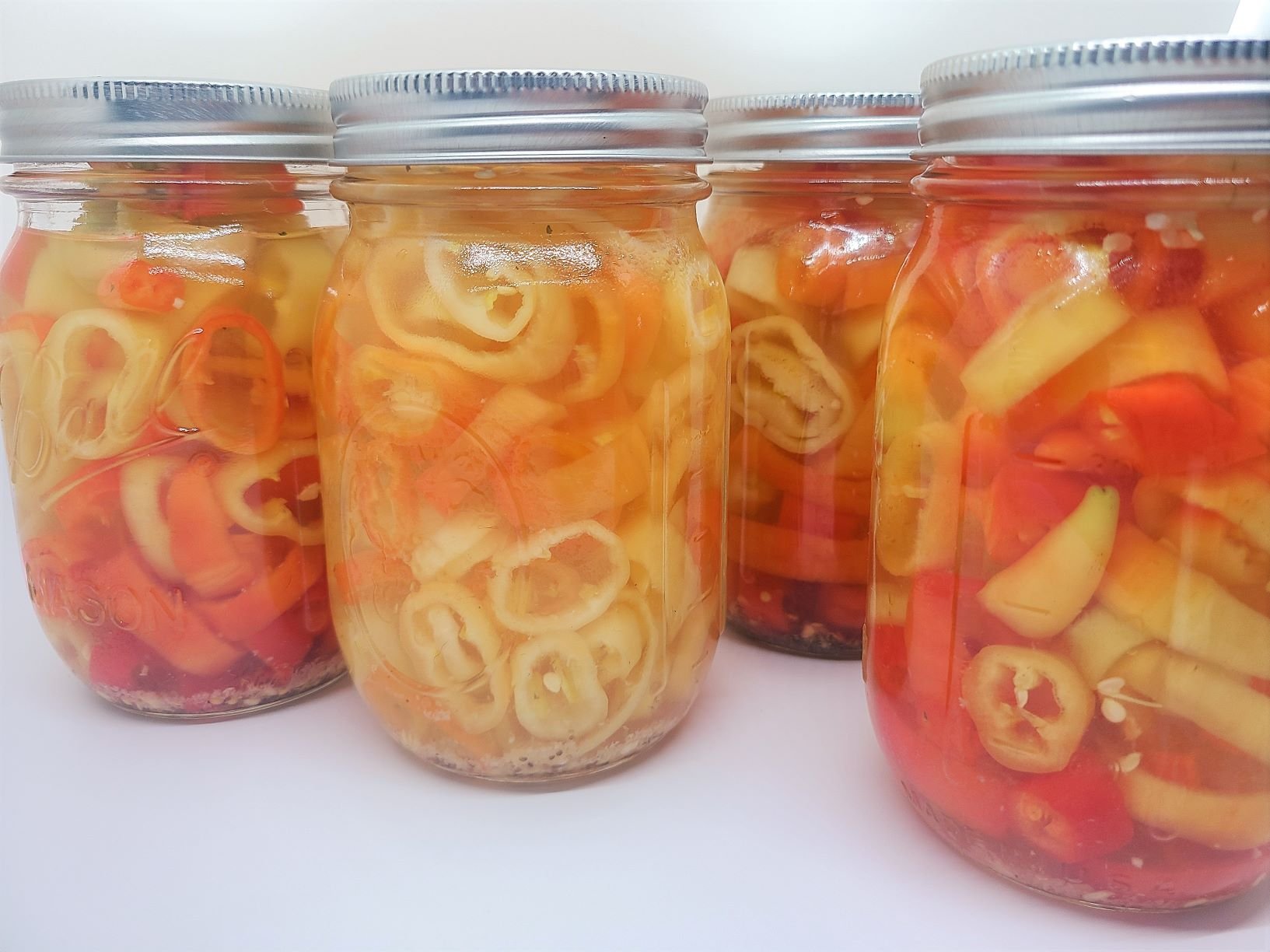 Easy Pickled Banana Peppers Recipe It S Garden Thyme